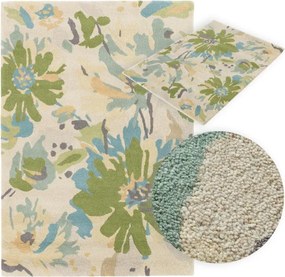 Koberec Reef RF11 Floral Zelený Multi
