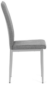 Sada jedálenských stoličiek DCL-379 GREY2, 4 ks