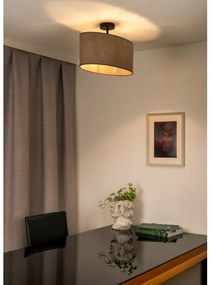 Duolla - Prisadený luster OVAL 1xE27/15W/230V hnedá