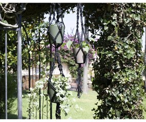 Látkový záves na kvetináč ø 13 cm (výška 120 cm) Macramé – Artevasi