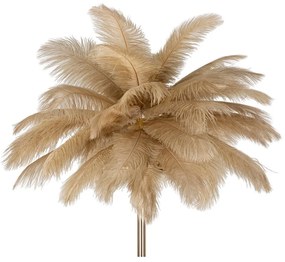 Stojacia lampa v zlatej farbe (výška 160 cm) Palm – Mauro Ferretti