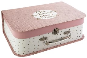 Detský kufrík Mia, sada 3ks, ružová