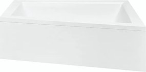 Besco Akrylátová asymetrická vaňa Intima 150x85 (160x90) BESCO-Rozmery: 150x85, BESCO-Farba: Biela, BESCO-Orientácia: Pravá