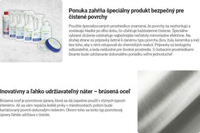 Deante Silia, uhlové ukončenie, polohovateľný držiak na ručnú sprchu, oceľová, DEA-NQS_F57K