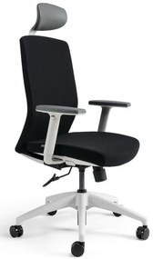 OFFICE PRO bestuhl -  OFFICE PRO bestuhl Kancelárska stolička J2 ECO WHITE SP čierna