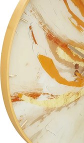 Nástenné hodiny Glass Toply 80 cm viacfarebné/zlaté