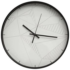 Dekoračné hodiny 30x4x30 cm krémová