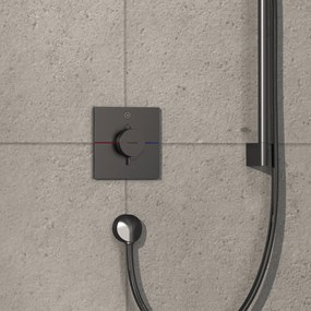 Hansgrohe ShowerSelect Comfort E, termostat pod omietku pre 1 spotrebič, čierna matná, HAN-15571670