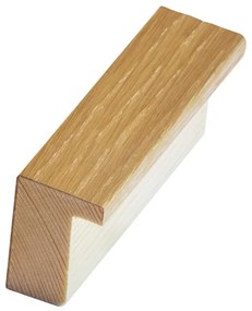 DANTIK rám na obraz 40x50 | KASSETTE dub bělený (Plexi Čiré)