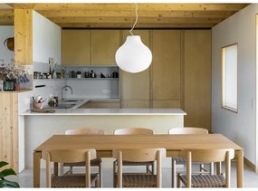 FARO 28301 - Luster na lanku ISABELLE 1xE27/15W/230V pr. 40 cm biela