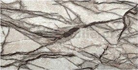 Samolepiace PVC 3D panely LVT21, cena za kus, rozmer 60 x 30 cm, mramor hnedý matný, IMPOL TRADE