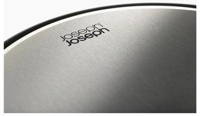 Matne čierny nášľapný kovový odpadkový kôš 30 l Arc – Joseph Joseph