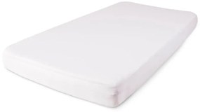 Plachta nepremokavá s gumičkou Tencel 70x140 cm White