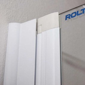 Roth Jednodielna vaňová zástena SCREEN ROTH-Variant: šírka: 75 cm, orientácia: Uni - (SCREEN - 4000222), ROTH-Profily: profily: biela, výplň: Potlač