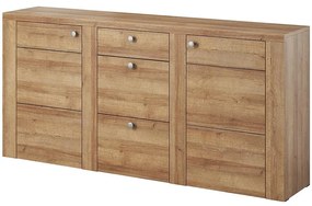 Komoda Larona 2D3S dub riviera svetlé 25