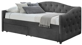 Posteľ Aloha 90 sivá