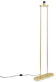 Moderná stojaca lampa mosadzná - Thijmen