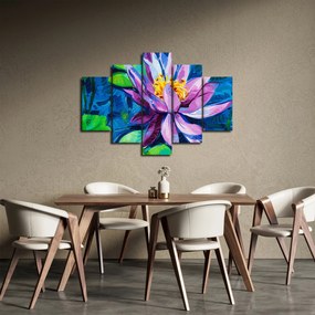 Obraz lekna na vode (150x105 cm)