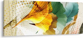 Obraz - Listy (120x50 cm)