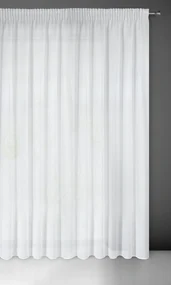 ZÁCLONA NA PÁSKE VIOLA 400X250 CM BIELA