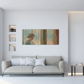 Obraz - Childe Hassam, The New York Window, reprodukcia (120x50 cm)
