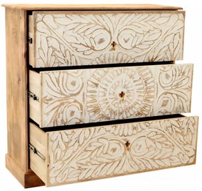 Komoda Sita 115x115x45 indický masív mango
