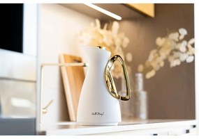 Termoska v bielo-zlatej farbe 1 l Alessia – Vialli Design