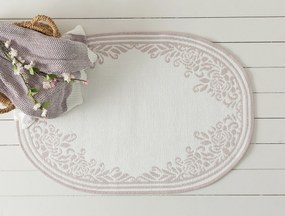 Madame Coco Obojstranný guľatý koberec, 60x90 cm, Saville Farba: Ružová