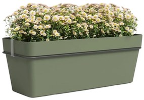 Závesný samozavlažovací kvetináč z recyklovaného plastu 50 cm Capri – Artevasi