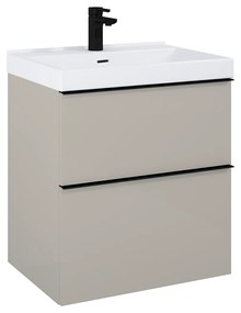 Elita Look, skrinka pod umývadlo 60x45x64 mm 2S PDW, béžová matná, ELT-168586