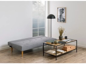 Svetlosivá rozkladacia pohovka Bonami Essentials Matylda