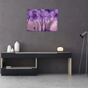 Obraz - Jelene v magickom lese (70x50 cm)
