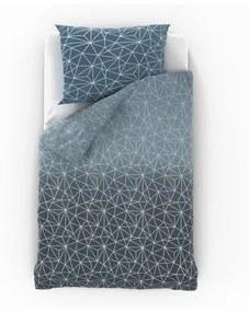 Kvalitex Bavlnené obliečky Nordic Danica sivá, 140 x 220 cm, 70 x 90 cm