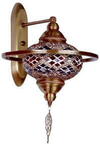 Nástenné svietidlo YENI 1xE27/40W/230V bronzové