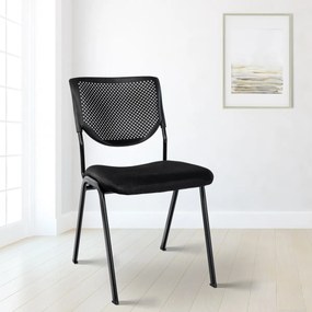 Stolička Kaber - čierna/čierna