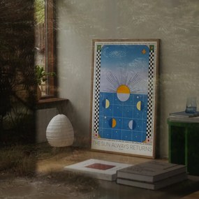 The Poster Club Plagát The Sun Always Returns by Signe Bagger 70x100 cm