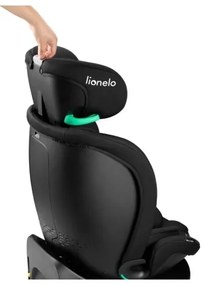 Lionelo - Otočná autosedačka so základňou NAVY i-Size 40-150 cm čierna