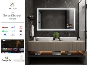 LED zrkadlo v ráme do kúpeľne M7