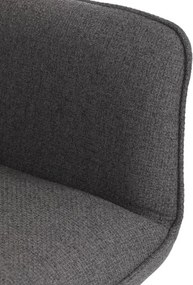 Jedálenská stolička sivá DCH-J2159 GREY2