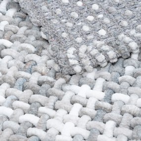 Kúpeľňová predložka Belweder multi sivá, 50x80, šedá, kúpeľňa, Multi-decor