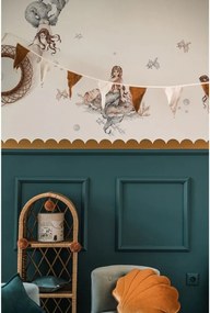 Samolepka do detskej izby zlaté kruhy priemer 9cm