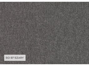 Sivý modul pohovky (pravý roh) Flex Felix – Miuform