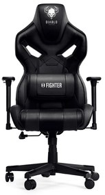 Herné kreslo Diablo X-Fighter Normal Size, čierne