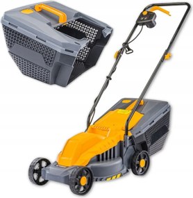 Silná Elektrická Kosačka na trávu 2200W nôž 32CM ľahký Veľký kôš 30L