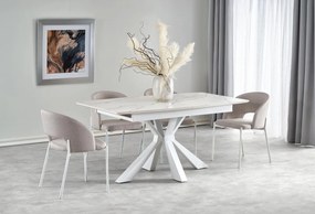 Jídelní rozkládací stůl Vivaldi 160/200 cm bílý
