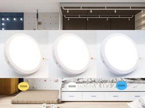 Moderné svietidlo NEDES LED panel prisadený 24W CCT LPL335