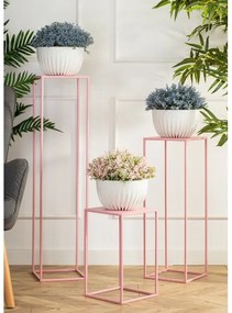 Stojan na kvety 70x24 cm ružová