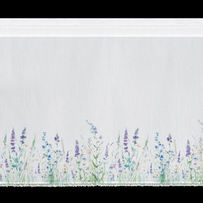 KRÁTKA ZÁCLONA NA PÁSKE MEADOW 150X70 CM KVETY