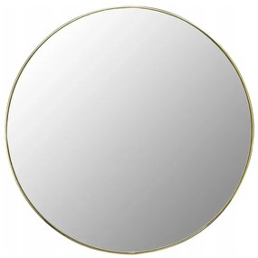Dekorstudio Okrúhle zrkadlo so zaltým rámom 09820 - 60 cm