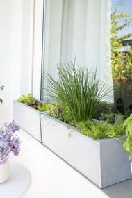 Hrantík FLOBO, sklolaminát, šírka 60 cm, betón - design